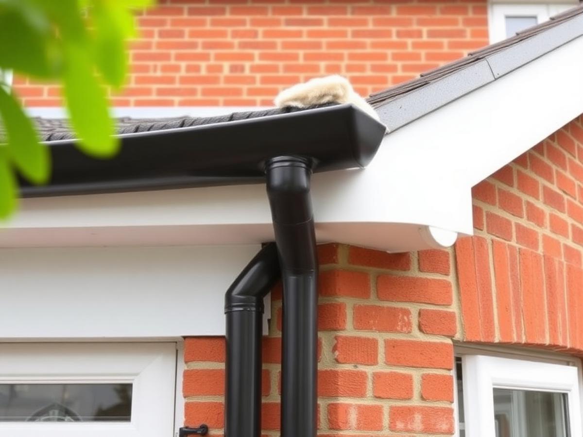 New black guttering