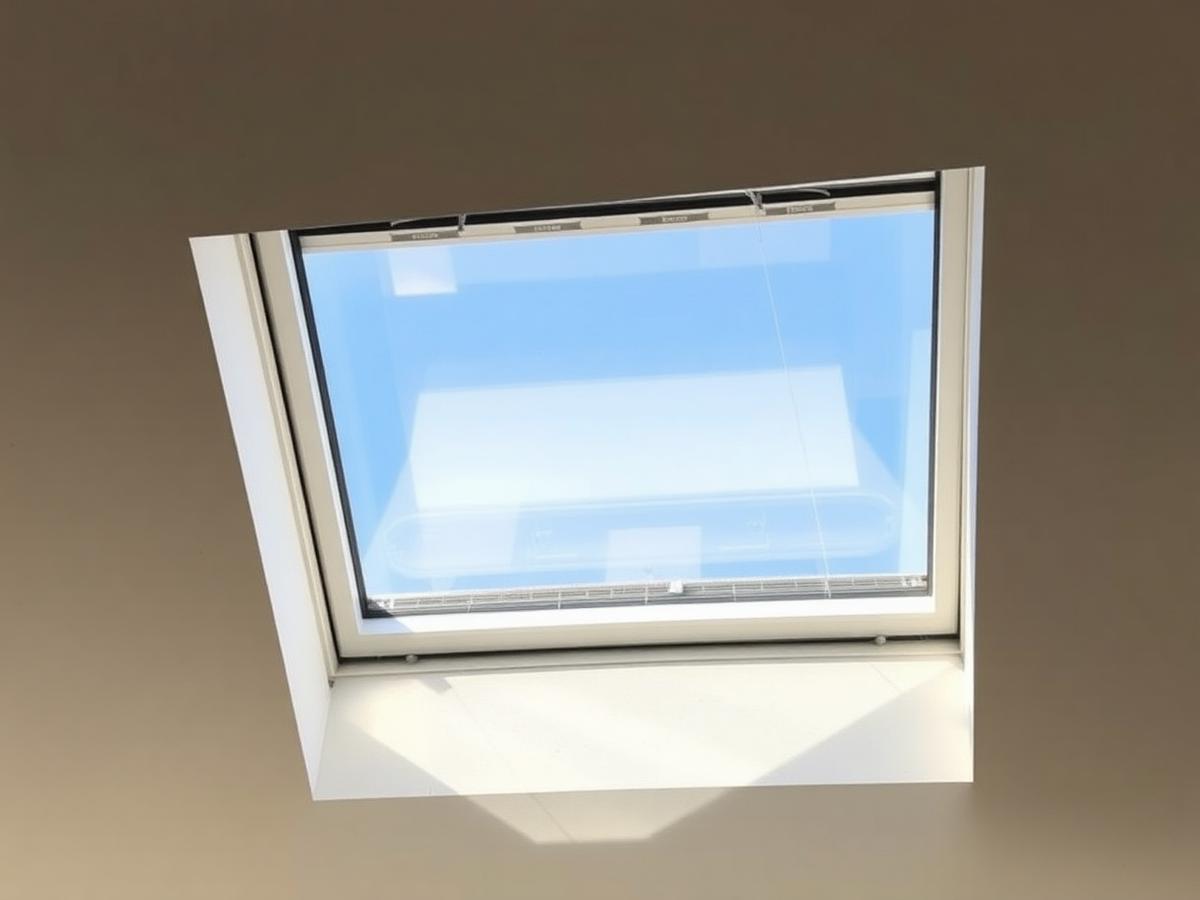 Modern skylight window